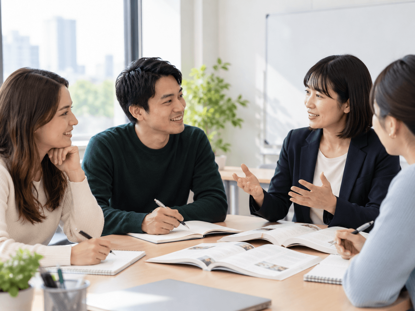 聞く・話す・確認する